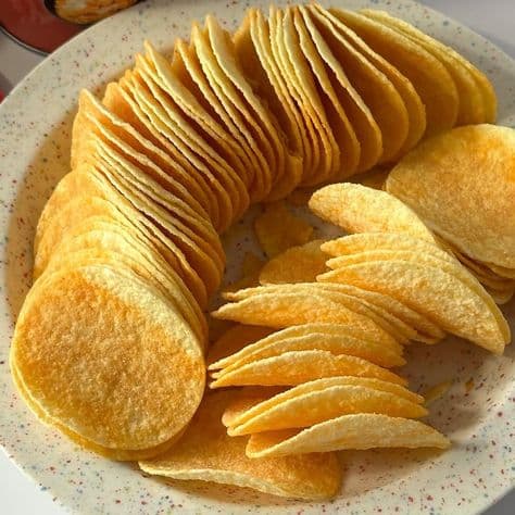 تصویر 2 از چیپس ساده مقوایی 90 گرمی + بدون چربی اضافه